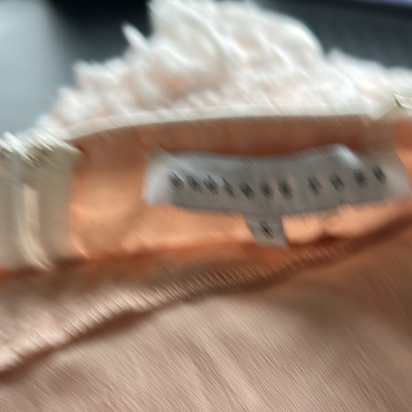 Endless Rose Crochet Layered Midi Dress White Sweetheart neckline Lined Sz S - Picture 10 of 16